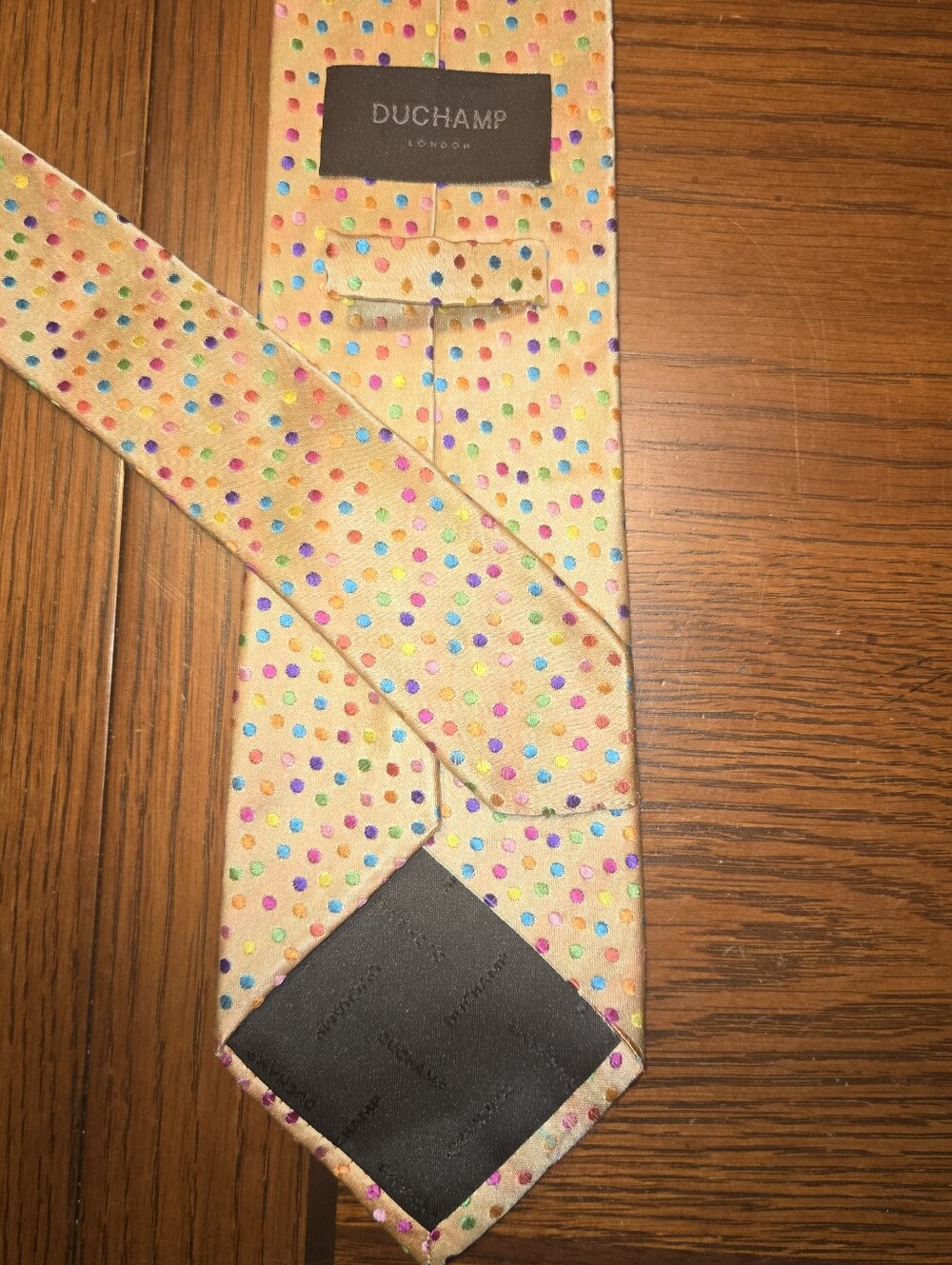 Rare DUCHAMP Silk Tie